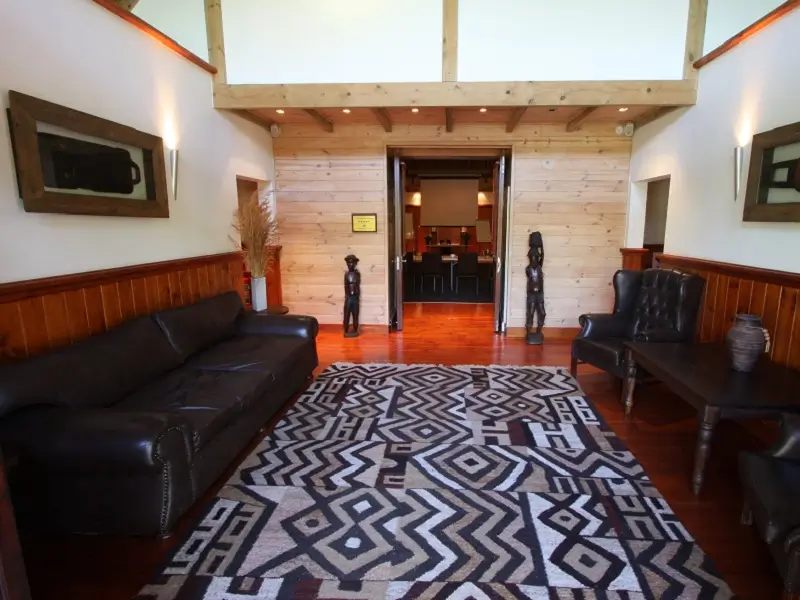 The conference centre entryway at Tau Game Lodge