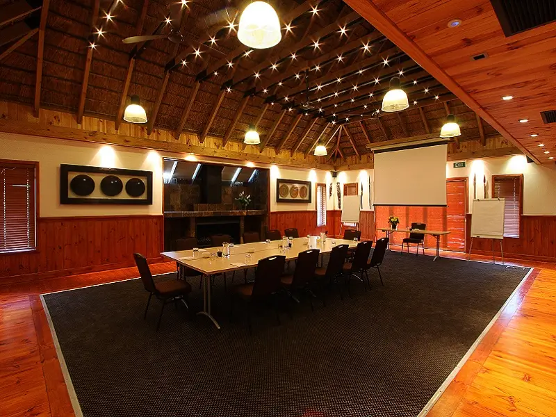 Another boardroom setup at Tau Game Lodge