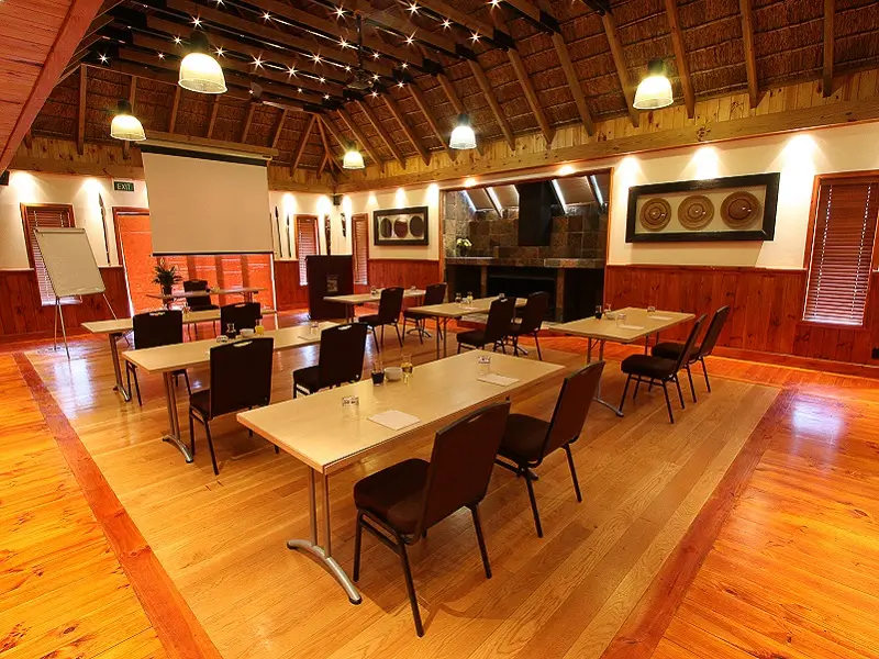 Another example of a classroom style setup at Tau Game Lodge