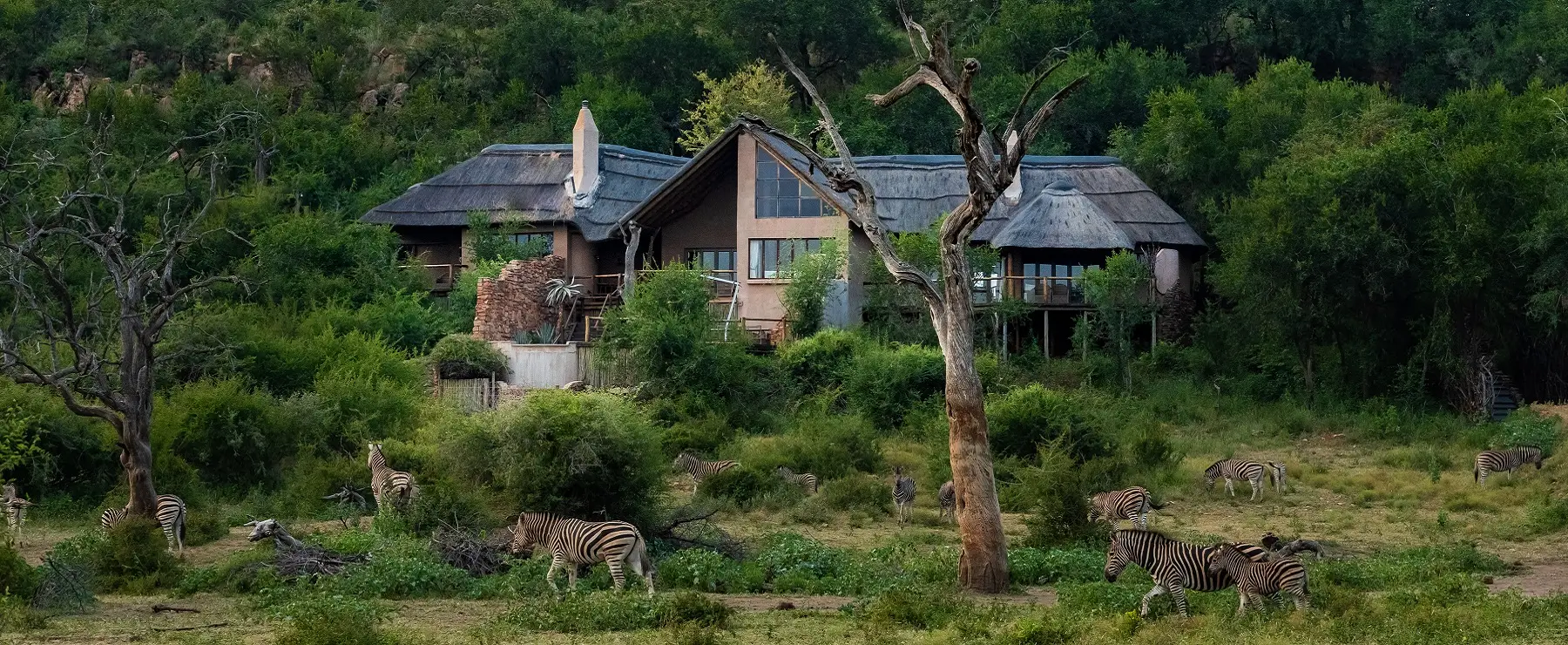 Impodimo Game Lodge as seen from the outside