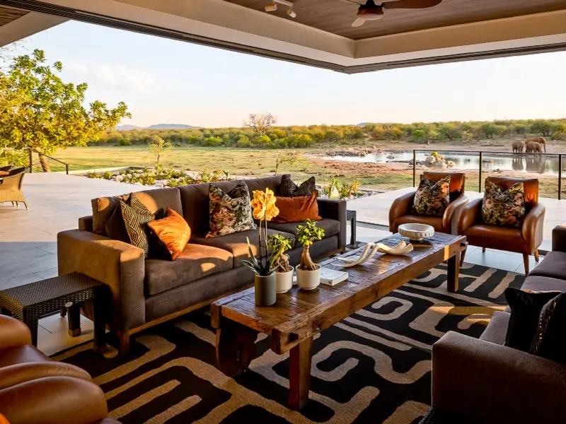 The deck lounge at Jamala Madikwe