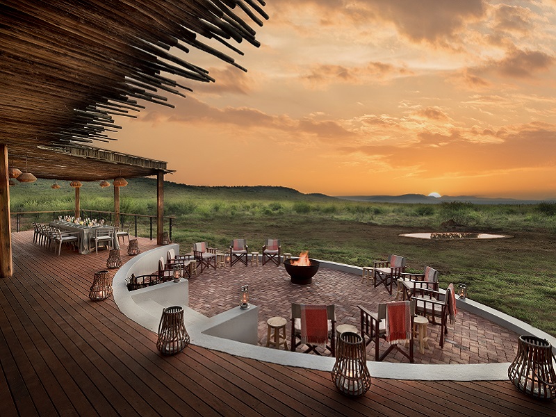 A view of the bush from Morukuru Farm House deck