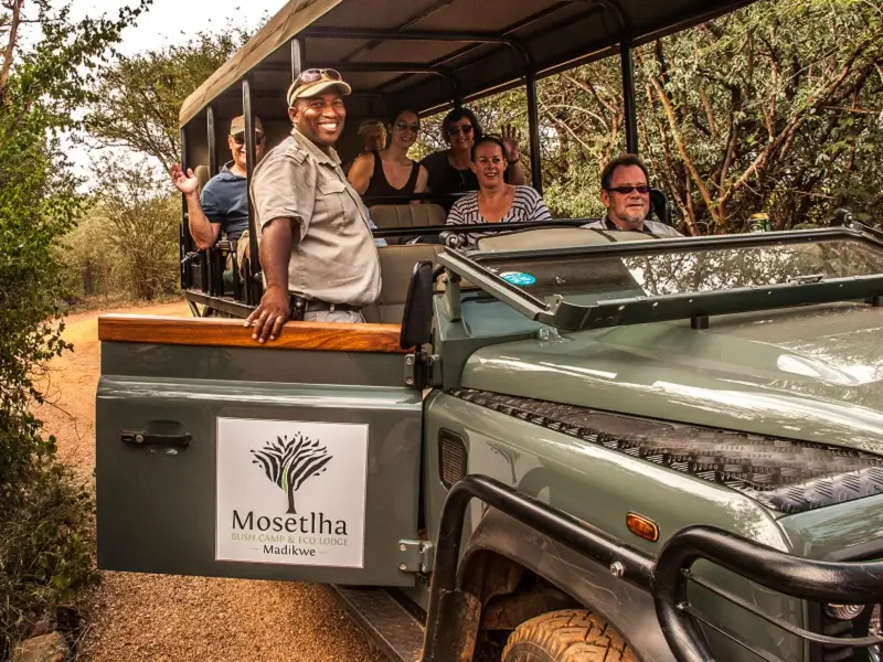 Game drive at Mosethla
