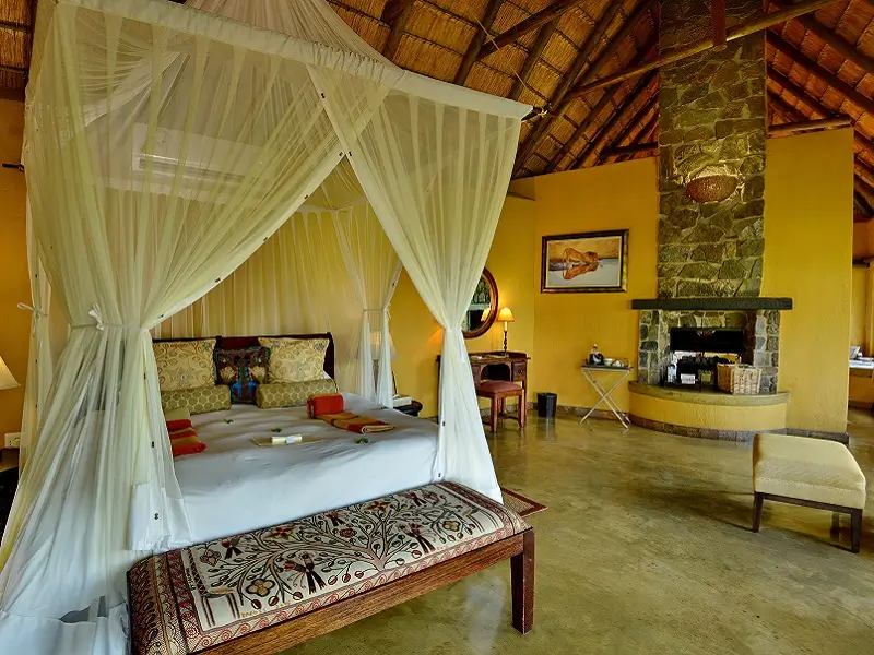 Bedroom suite at Motswiri Private Safari Lodge