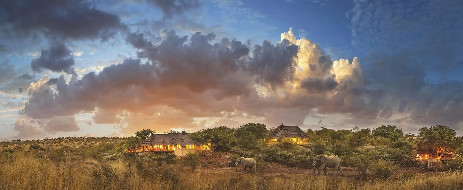 View of Tuningi Safari Lodge from the outside